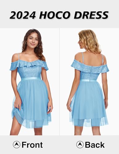 Sparkly Sequin Homecoming Dress for Women